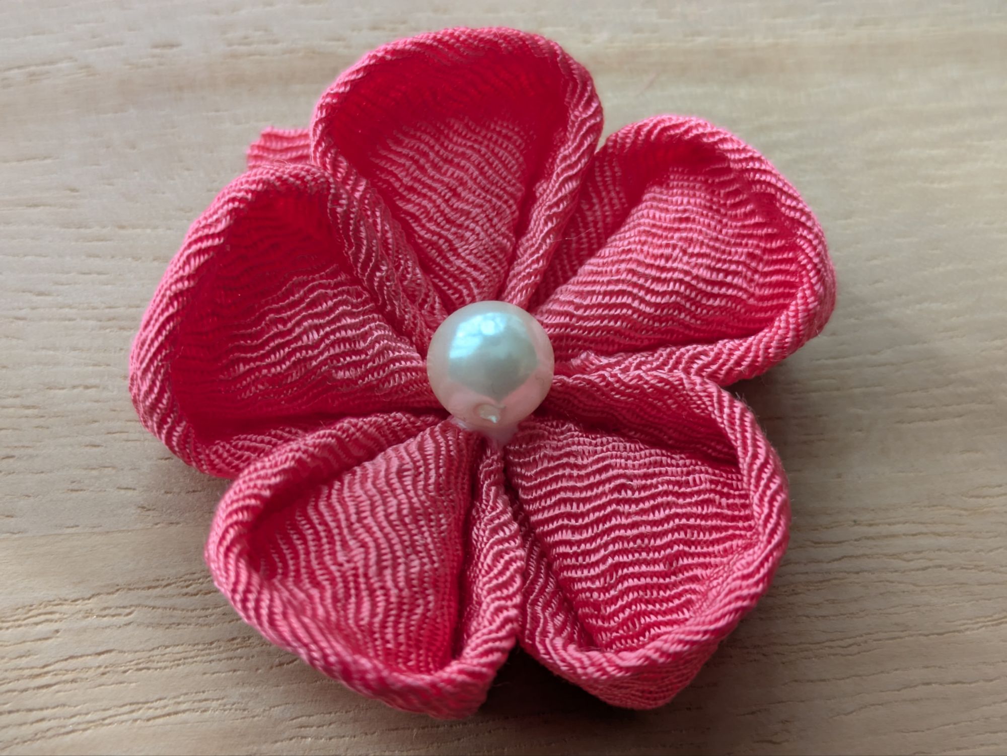 丸つまみの花完成写真